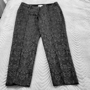 Chico's Black, Brocade Print, Jeans
